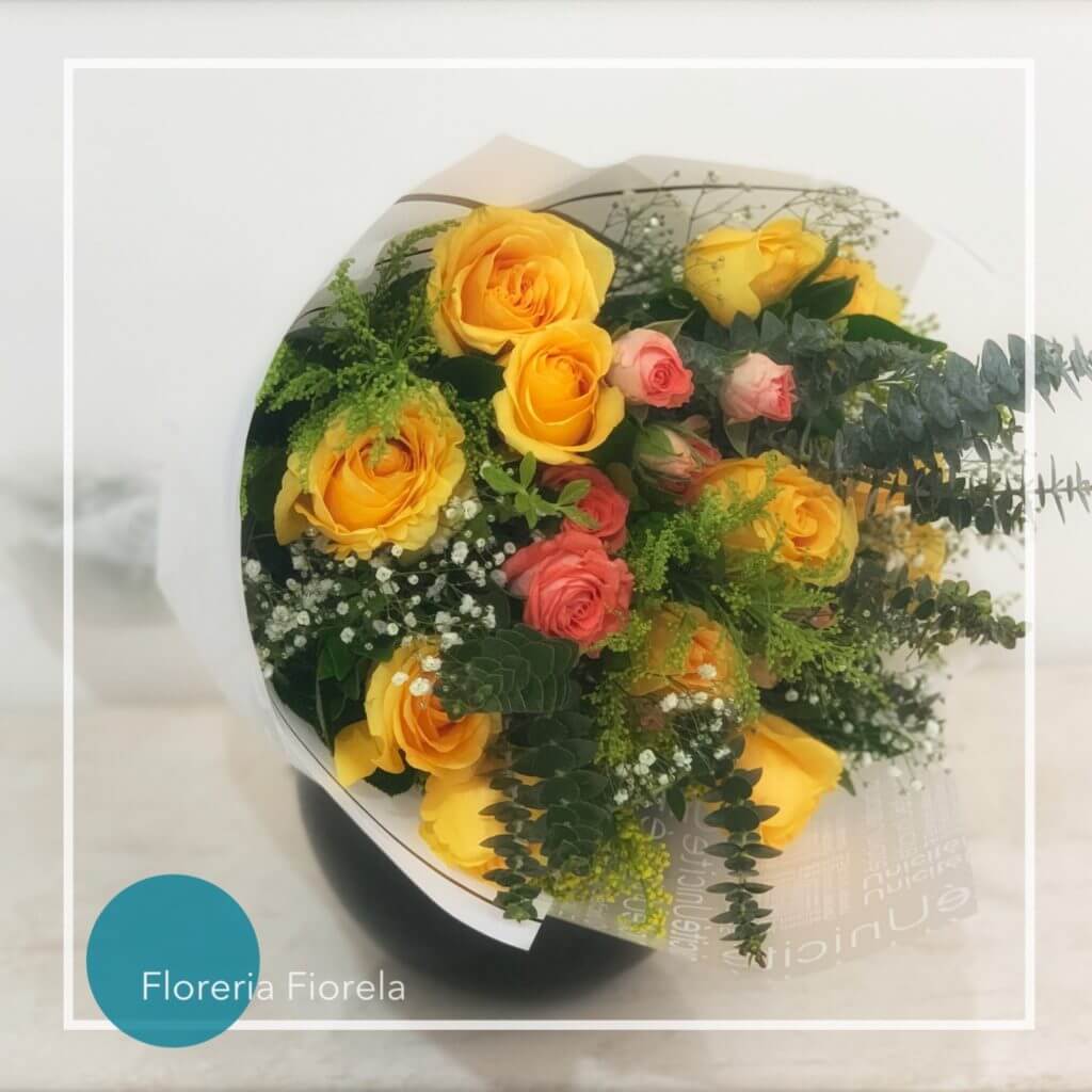 Ramo de rosas amarillas - Lim (flores de temporada) - Florería en Línea